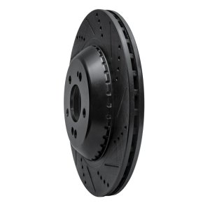 Mercedes-Benz S400 Brake Rotor (1) - Rear Right - R1 Concepts - Drill & Slot - Black - `14-`21 Mercedes-Benz S400 Brake Rotor (1) - Rear Right - R1 Concepts - Drill & Slot - Black - `14-`21